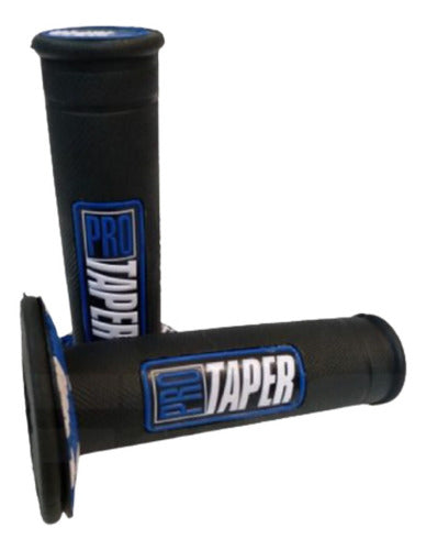 Pro-Taper Black and Blue Motorcycle Grips 0