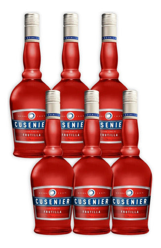 Cusenier Strawberry Liqueur Box X6 700ml Argentina 0