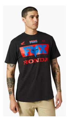 Fox Honda HRC Original T-Shirt - Large Logo 0