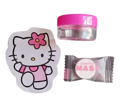 Somos Kawaii Mascarilla Kawaii Apta Infantil Kuromi En Tela Sorpresa X5 2