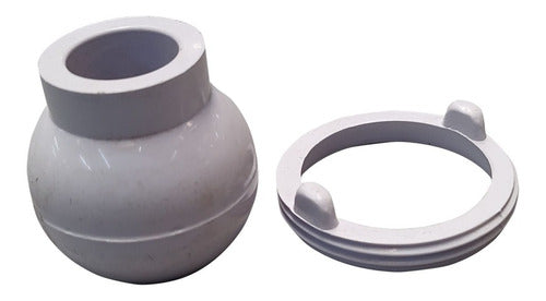 Vulcano Spherical Nozzle Replacement and Retaining Nut 1