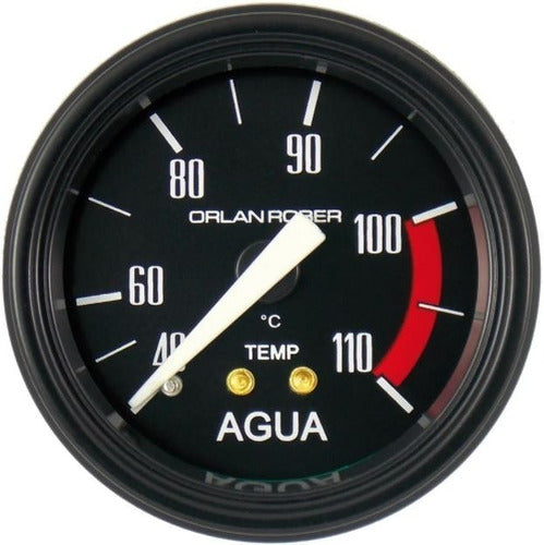 Reloj Temperatura De Agua Orlan Rober 52 Mm Classic 1,5 Mts 0