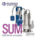 Pluvius Bomba Sumergible Desagote 550 W Agua Limpia SUML550 1