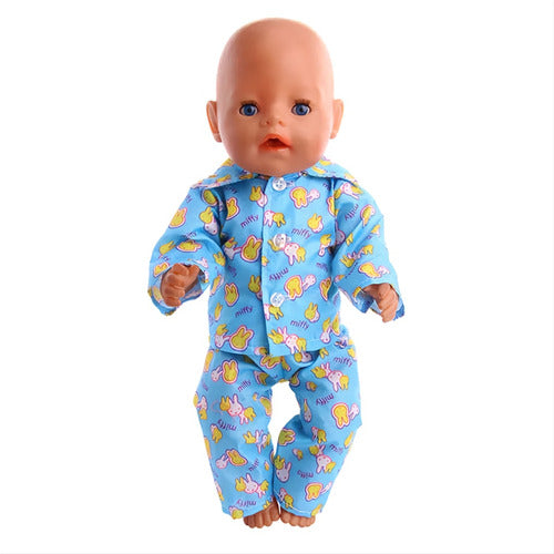 Dolls Ropita De Muñeca Bebé Bebotes Otros Muñecos Pijama Unisex 0