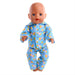 Dolls Ropita De Muñeca Bebé Bebotes Otros Muñecos Pijama Unisex 0