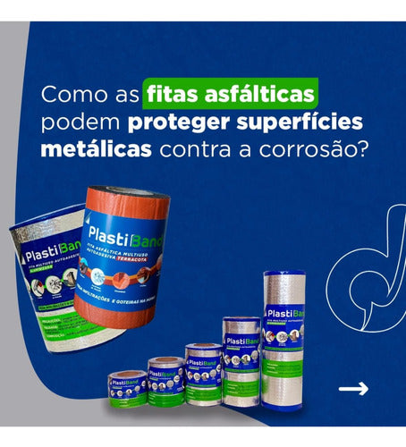 Fita Manta Asfáltica 5cmx10m Aluminizada 9 Unidades 7