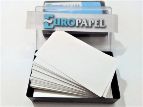 Europapel Opalina White Card No. 3 Case of 100 Units 1