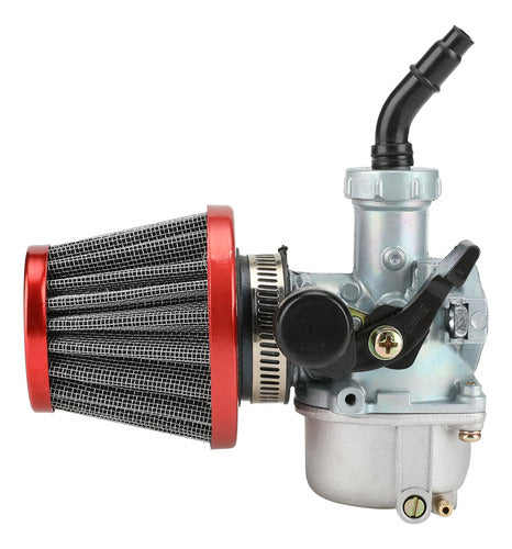 Yoxufa Air Filter for PZ19 Carburetor 50-125cc - Red 2