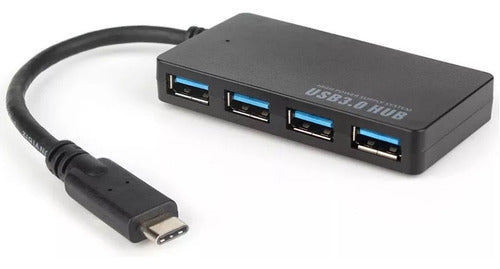 K-ubo USB-C Hub with 4 USB 3.0 Ports 0