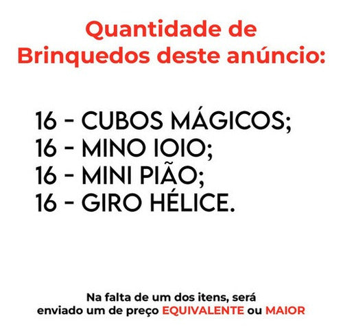 Kit 64 Brinquedos De Festa Infantil Lembrancinhas Brinde 1