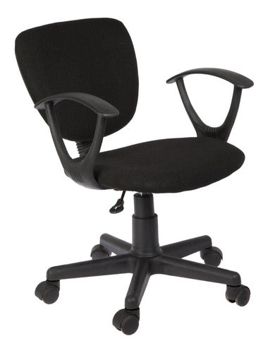 Asenti Adjustable Black Office Chair - Telecompras Sc 0