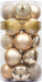 KI Store Champagne Christmas Balls 20pcs 0