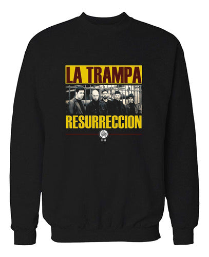 Memo Estampados Buzo: La Trampa Resurrección Rock Musica 0