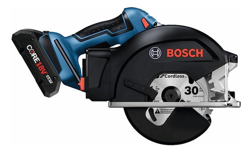 Bosch Gkm18v-20n 18v 5-3/8 Pulgadas Sierra Circular De Corte 1