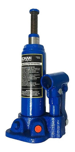 Reinforced Bottle Jack 2T Konan TKCB-2 with Adjustable Stop 0