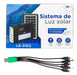 Painel Solar Sistema De Iluminação 3 Lampadas Usb Portatil 3