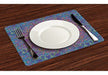 Lunarable Purple Place Mats Conjunto De 4 Boho Paisley Patte 1