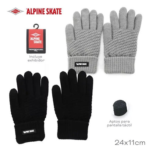 Alpine Skate Touch Screen Winter Gloves Unisex Warmth 1