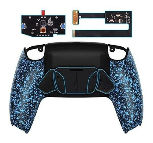 eXtremeRate 4 Extra Buttons for PS5 Controller Textured Blue 0