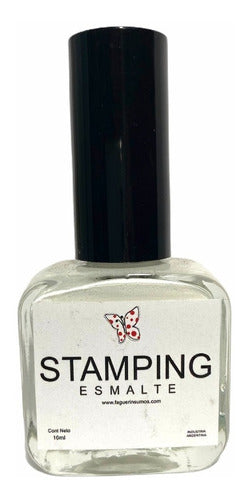 Faguer White Nail Stamping Polishes for Nail Art Deco 0