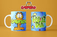 Kit Diseños Plantillas Tazas Garfield Sublimación M1 3