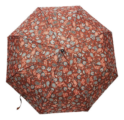 Amayra Short Automatic Printed Umbrella - Lemi 1