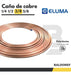 Eluma Caño Cobre Aire Acondicionado Refrigeración 3/8 X 3 Metros 1