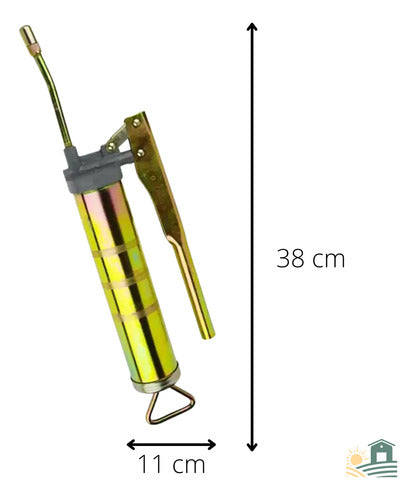 Bomba Manual De Graxa Resistente Portátil 400g Starfer 1