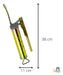 Bomba Manual De Graxa Resistente Portátil 400g Starfer 1