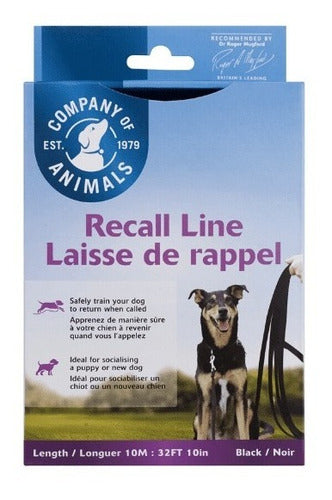 Company of Animals Recall Line 10m Long Dog Training Leash 1
