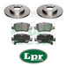 Lpr Brake Kit for Toyota Corolla 2015/.. Rear 1