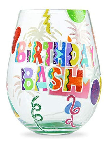 Enesco Designs By Lolita Birthday Bash Copa De Vino 0