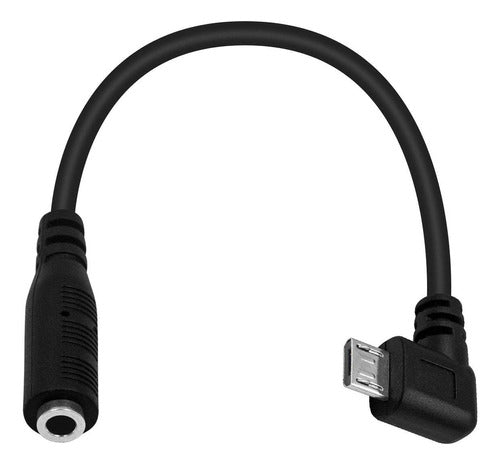 Duttek Audio Adapter Cable Micro USB to 0.138in Connector 0