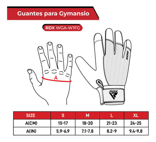 RDX Gym Fitness Full Finger Gloves 2