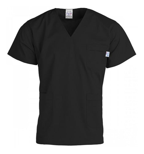 Grafil Medical Jacket Unisex V-Neck Short Sleeve Colors XS to XL 0