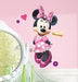 RoomMates RMK2008GM Mickey and Friends Minnie Bow-tique Peel and Stick Giant Wall Décor 1