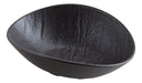 Bowl Ovalado Porcelana Piedra Negro 13cm Slatestone Wilmax 0