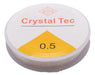 Crystal Tec Elastic Beading Cord 0.5 mm Roll for Bracelets 0