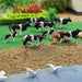 Evemodel An8704cn 36pcs 1:87 Well-Painted Farm Animals Cows and Figures 3