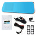 Nhome Auto Rearview Mirror with Front and Rear Camera 6