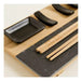 Set Sushi P/2 Bamboo 30x10cm Platos Palitos Salseros Imp 1