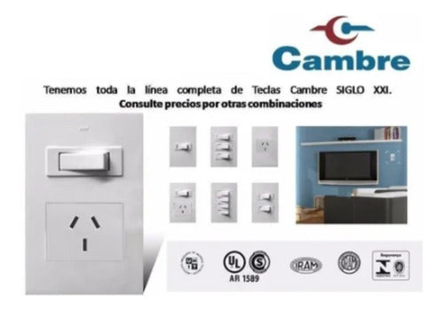 Cambre 21st Century 2-Point Key + Cover + Frame 1