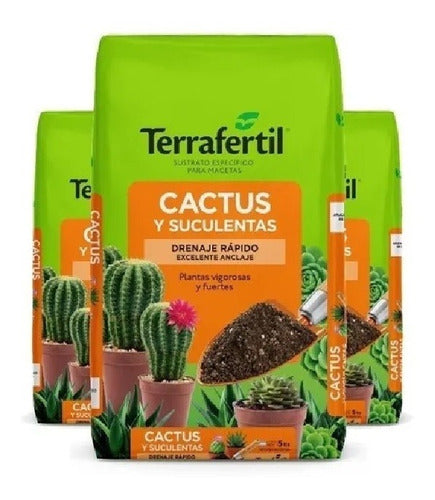 Terra Fértil Sustrato Para Cactus Y Suculentas Tierra X 20dm3 0