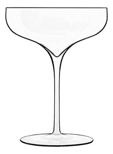 Luigi Bormioli Vinea Coupechampagne Stem Glasses Juego De 2 0