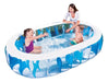 Piscina Inflable Elíptica Infantil Transparente Bestway 2