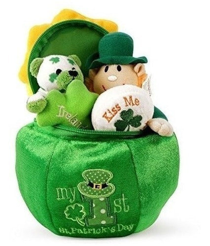 Genius Baby Toys Baby's 1st Day De San Patricio Toy Pot O' Gold Playset Gift 1