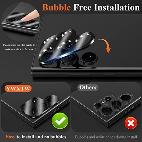 3-Pack Camera Lens Protector for Samsung Galaxy S23 Ultra 3