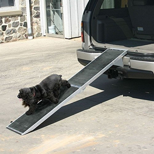 Rage Powersports Lightweight Portable Foldable Aluminum Ramp for Pets 1