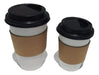 Universal Cardboard Sleeves for 8oz Coffee Cups x 100 Units 5
