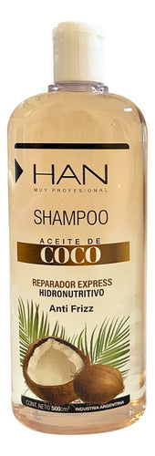 HAN Shampoo + Crema De Peinar Coco Hidronutritivo 2